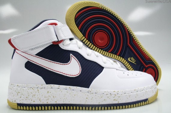 Nike Air Force 1 Mid Supreme - CB 34 - Olympic Inspired