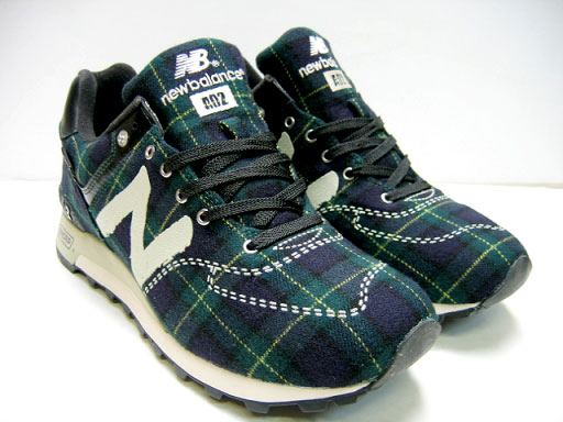 New Balance A02 NTC Green Blue Plaid