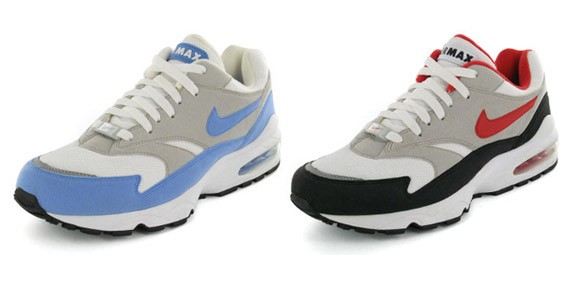 Nike Air Burst Retro - White-Grey-Blue & White-Black-Red