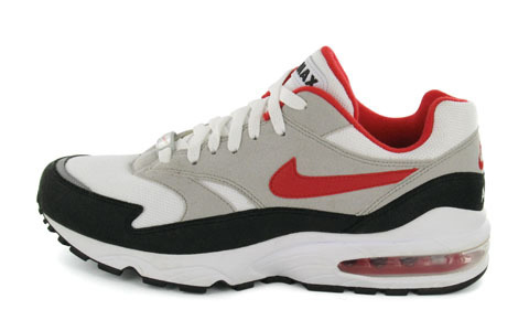 Nike Air Burst Retro - White-Black-Red