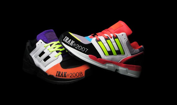 IRAK 2007 & IRAK 2008 Adidas RMX Equipment Sport Runner