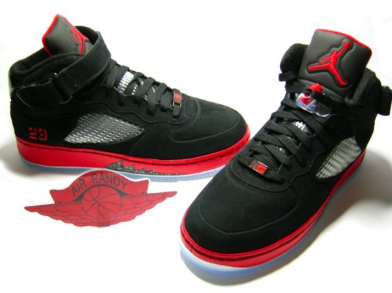 Air Jordan Force V (AJF 5) – Playoffs – Black/Red