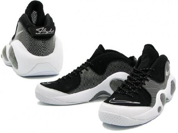 Nike Zoom Flight 95 Retro - Black-White - Jason Kidd