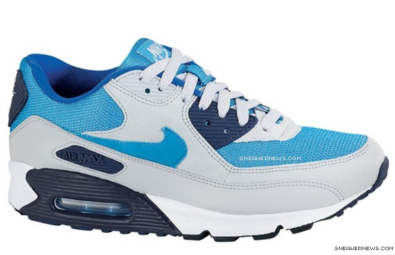 Nike Air Max 90 EX - Laser Blue-Neutral Grey + Navy-Black