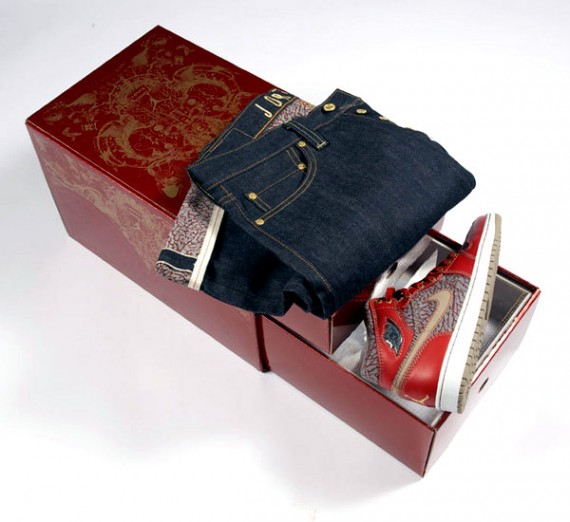 Air Jordan x Levi's 23/501 Package