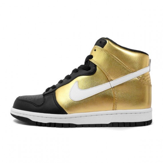 Nike Dunk High Premium 2008 – Gold