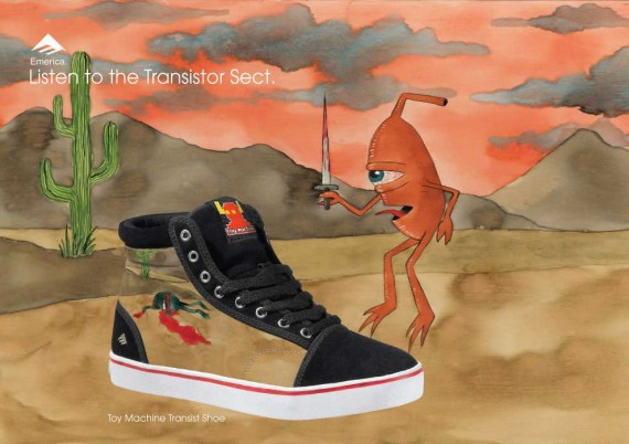 Ed Templeton x Emerica - Transist Toy Machine Edition