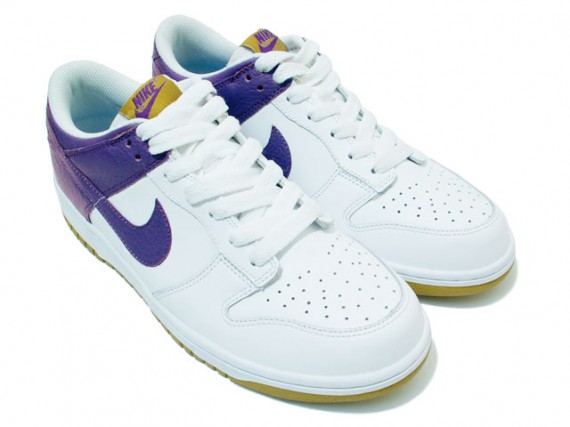 Nike Dunk Low White Light Purple 2