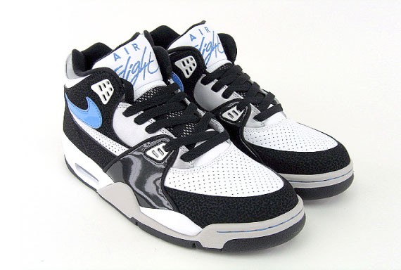 Nike Air Flight 89 - Black - White - University Blue