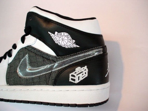 Air Jordan 1 - Black/White - POPS - Father’s Day