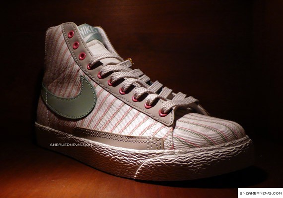 Nike WMNS Blazer Mid - Pink Clay Stripes