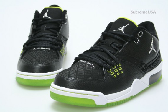 Air Jordan - Flight 23 - Black - Bright Cactus