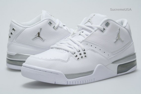 Air Jordan Flight 23 – White – Metallic Silver