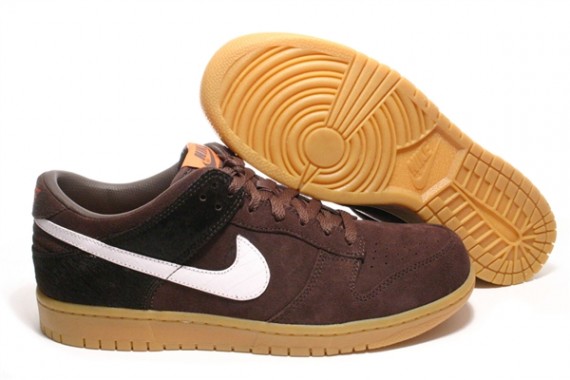 Nike Dunk Low Premium - Baroque Brown - White - Horse