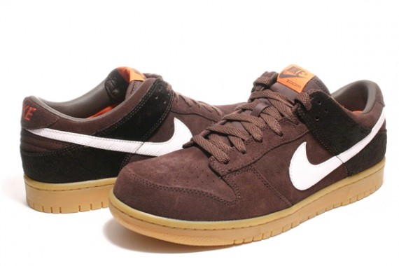 Nike Dunk Low Premium - Baroque Brown - White - Horse