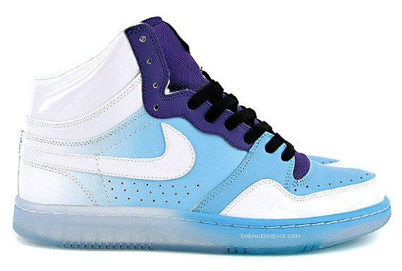 Nike Court Force High – White – Blue Chill – Purple