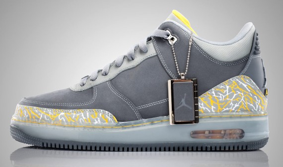 Air Jordan Force III (AJF 3) - Flint Grey & White - July 08