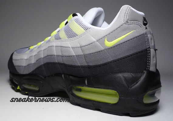 Nike Air Max 95 Neon - History of Air vs 2008 Comparison