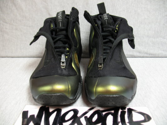 Nike Air Flightposite Retro - Metallic Gold - Black