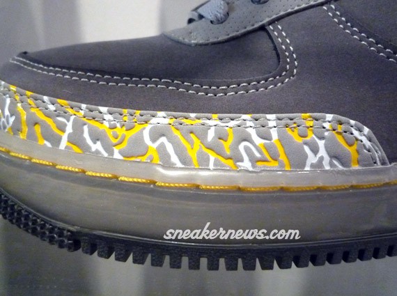 Air Jordan Force III - Flint Grey - Varsity Maize - Silver