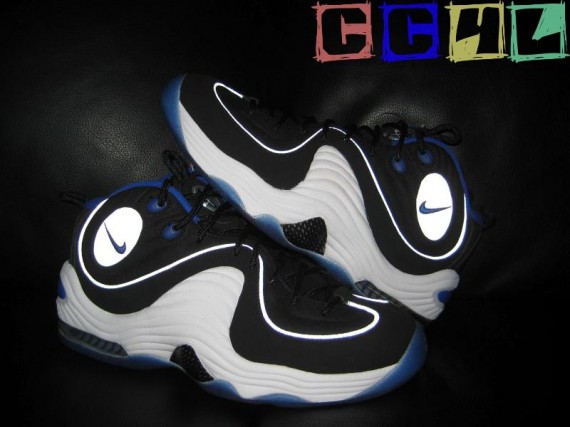 Nike Air Penny II Retro - Black - Varsity Royal - White