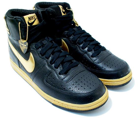 Nike Terminator High Supreme Black - Gold - Rock & Roll Pack