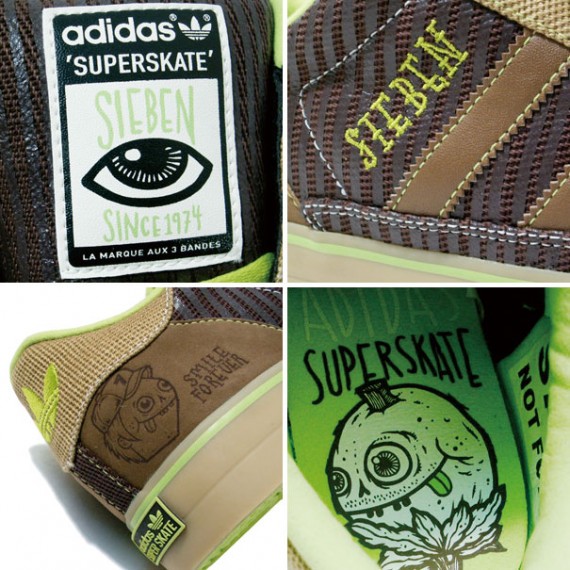 Adidas x Michael Sieben - Superskate Vulcan Low