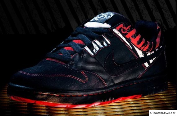 Nike 6.0 x Alkaline Trio - Heart + Sole Air Zoom Cush