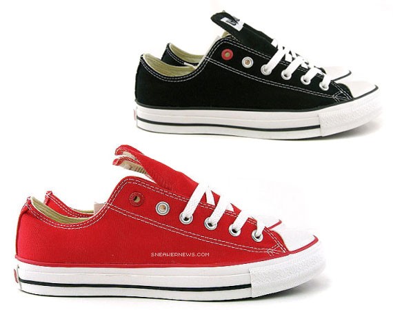 Converse Product (RED) Chuck Taylor Low OX - Black + Red