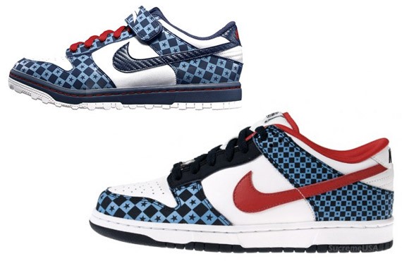 Nike 6.0 Dunk Low – Stars – Red – White – Blue