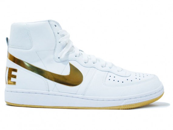 Nike Terminator High Supreme - White - Gold