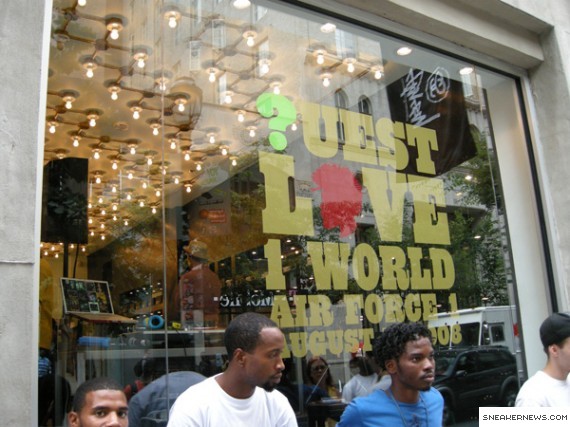 Questlove Air Force 1 Release Recap at UBIQ