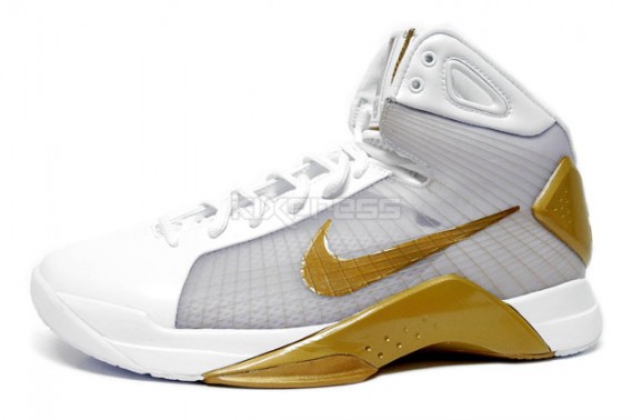 Nike Hyperdunk - Olympic - White - Gold