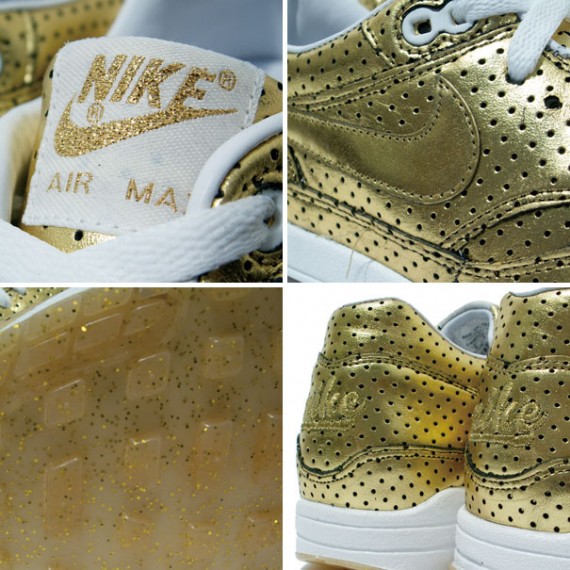 Nike Air Max 1 Perforated Medals Olympic Pack - Gold