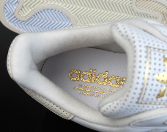 Adidas Superstar II Lux - Perforated Leather - White