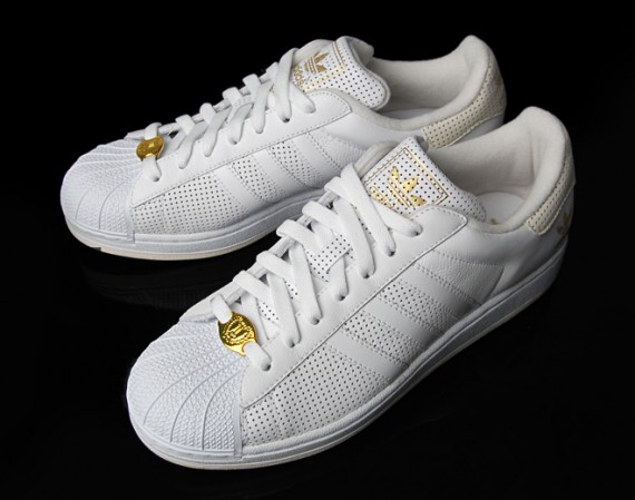 Adidas Superstar II Lux - Perforated Leather - White