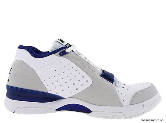 Nike Zoom Tennis Trainer - White - Neutral Grey - Deep Royal