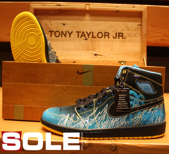 Air Jordan 1 High - Doernbecher Freestyle 2008 by Tony Taylor Jr.