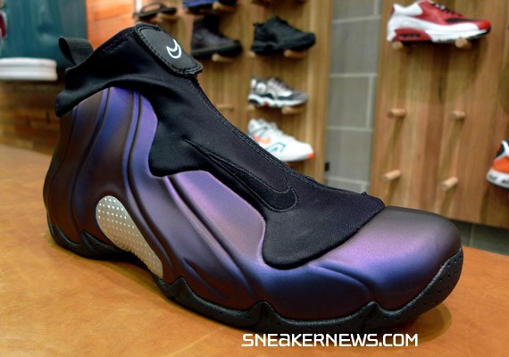 Nike Air Flightposite 1 - Metallic Purple - Eggplant