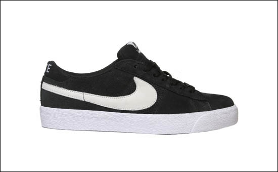 Nike SB Black and White Blazer Low Quickstrike