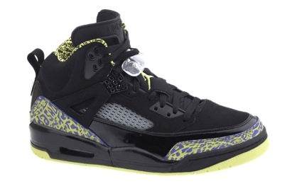 Air Jordan Spizike – Black – Citron – Pure Purple – White