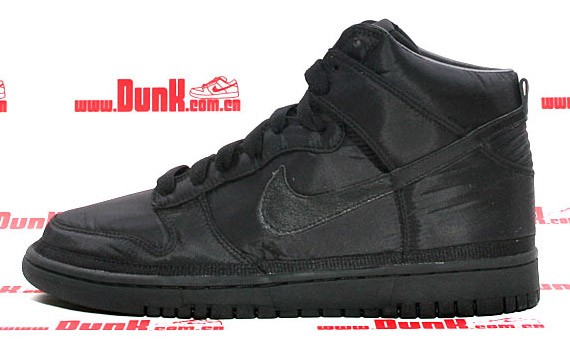 Nike Dunk High Premium - Black - Black - Vandal Inspired