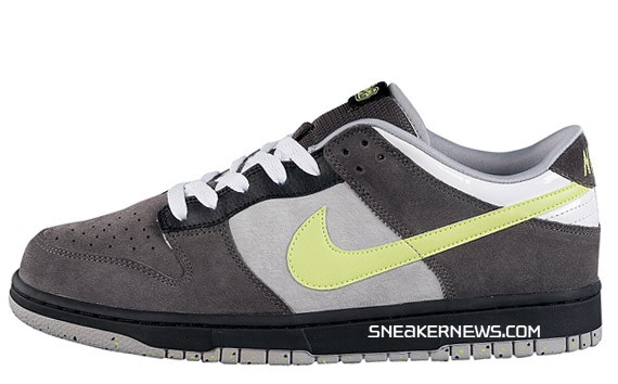 Nike Dunk Low 6.0 - Grey Neon - Brown Reggae - White Green Orange