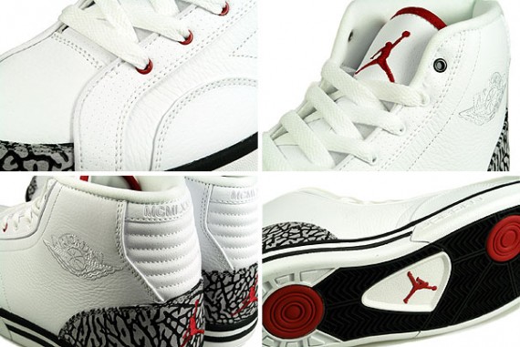 Air Jordan PHLY Legends - White - Varsity Red