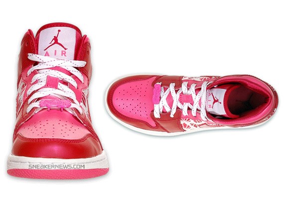 Air Jordan Retro I (1) - Kids’ - Pink - Red