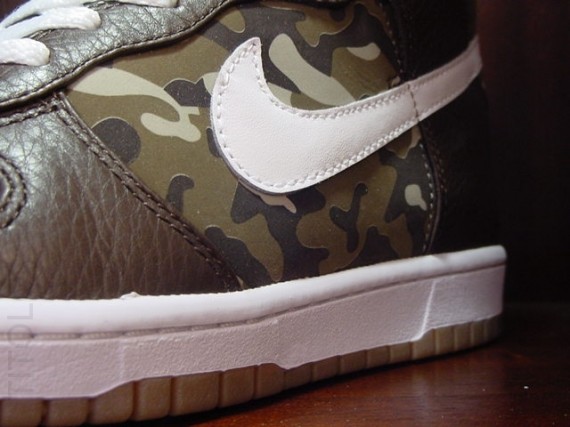 Nike Dunk High - Brown Camo