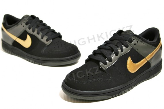 Nike Dunk Low GS - Black Gold