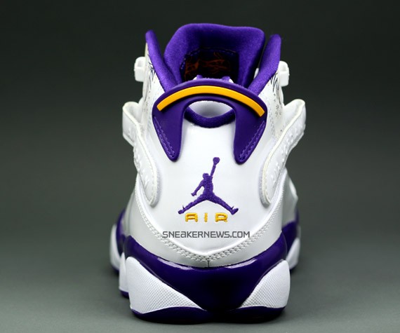 Air Jordan 6 Rings - Championship Pack - LA Lakers