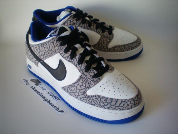 Nike SB Dunk x Air Force 1 - White Supreme - on eBay!