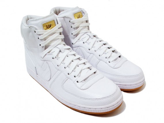 Nike Terminator High Lux- White - Gold